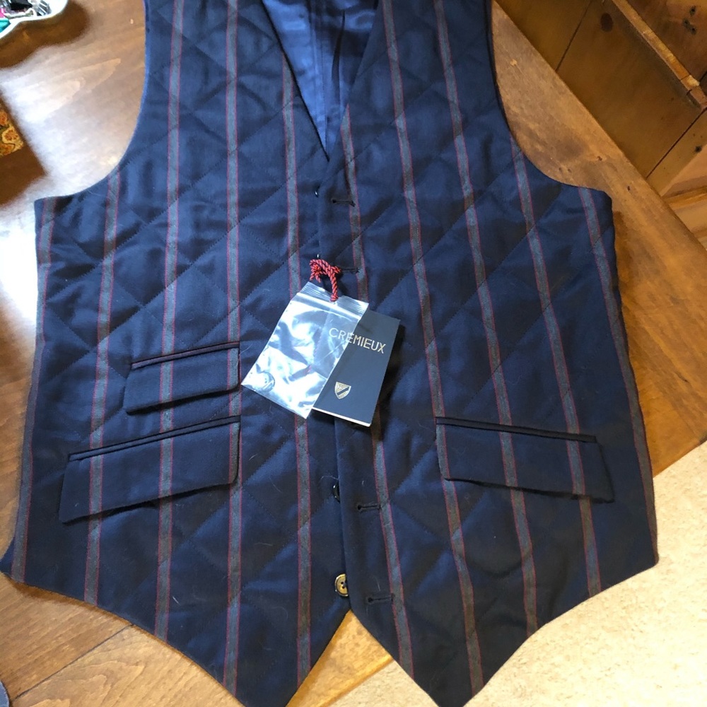 NWT Daniel Cremieux Quilted Vest